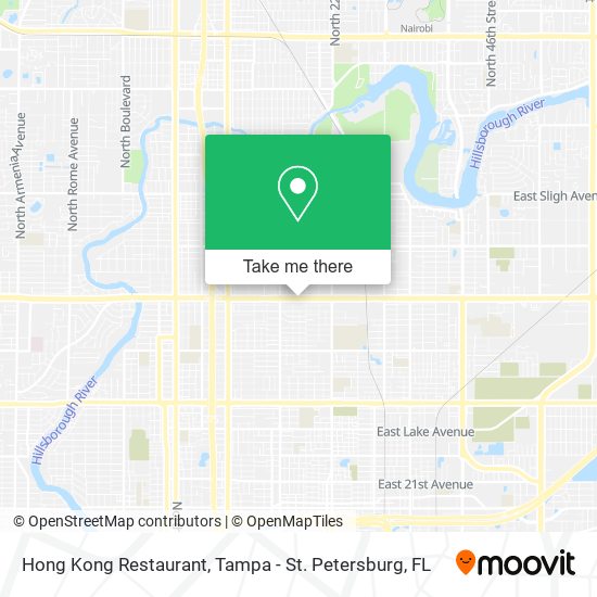 Mapa de Hong Kong Restaurant