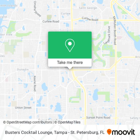 Busters Cocktail Lounge map