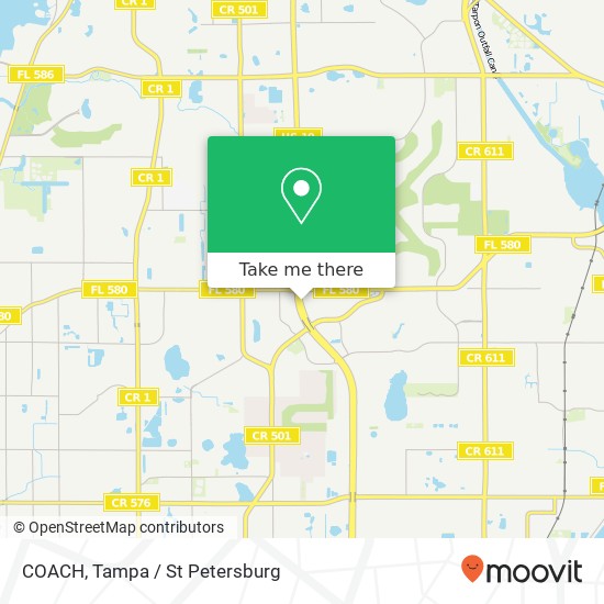 COACH, 27001 US-19 N Clearwater, FL 33761 map