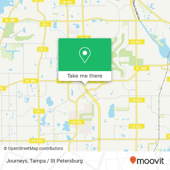 Journeys, 27001 US Highway 19 N Clearwater, FL 33761 map