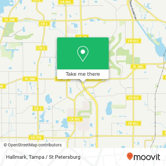 Hallmark, 27001 US Highway 19 N Clearwater, FL 33761 map