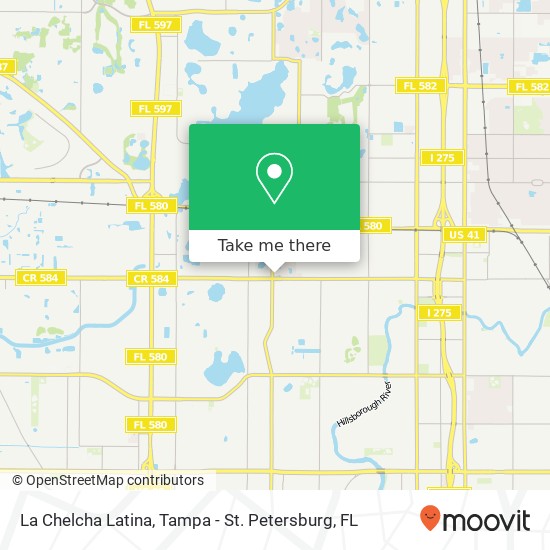 La Chelcha Latina, 8401 N Armenia Ave Tampa, FL 33604 map