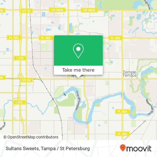 Sultans Sweets, Busch Gardens Tampa, FL 33612 map