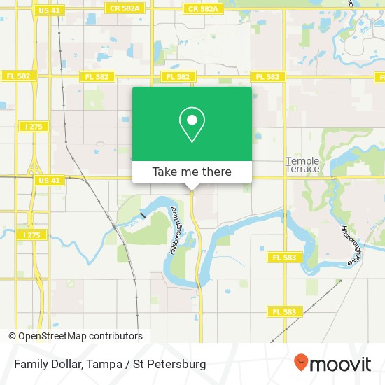 Family Dollar, 8727 N 40th St Tampa, FL 33604 map