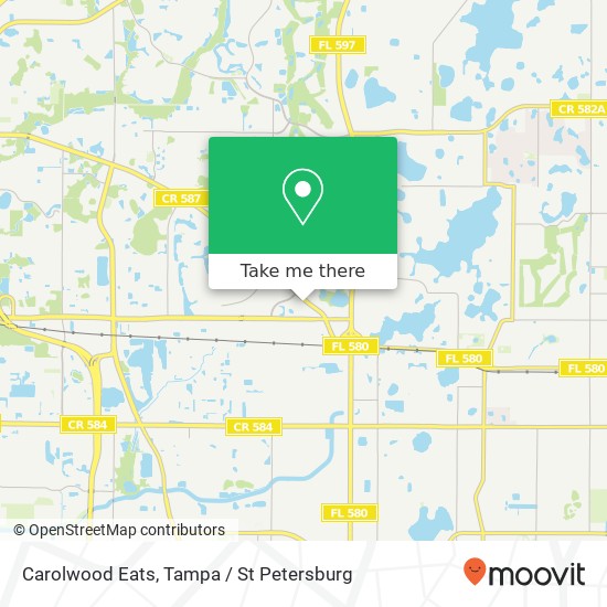 Carolwood Eats, 4222 Gunn Hwy Tampa, FL 33618 map