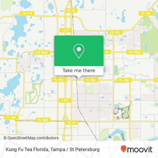 Kung Fu Tea Florida, 1202 E Fowler Ave Tampa, FL 33612 map