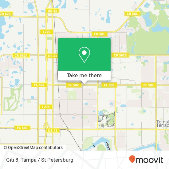 Giti 8, 2226 E Fowler Ave Tampa, FL 33612 map