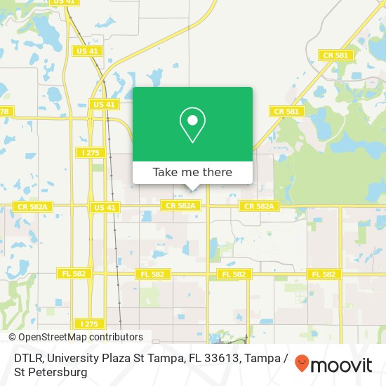 DTLR, University Plaza St Tampa, FL 33613 map