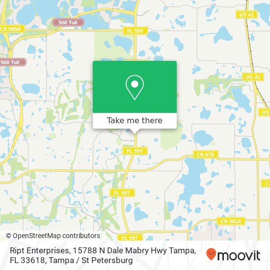 Ript Enterprises, 15788 N Dale Mabry Hwy Tampa, FL 33618 map