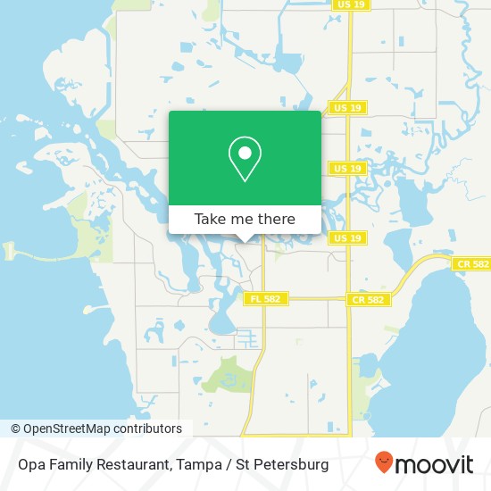 Opa Family Restaurant, 614 Athens St Tarpon Springs, FL 34689 map