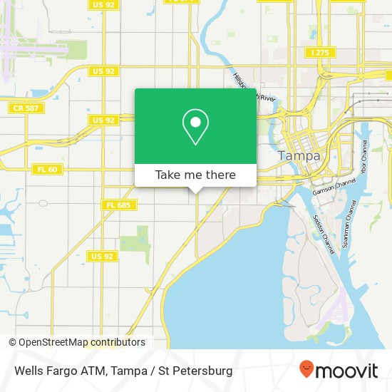 Wells Fargo ATM map