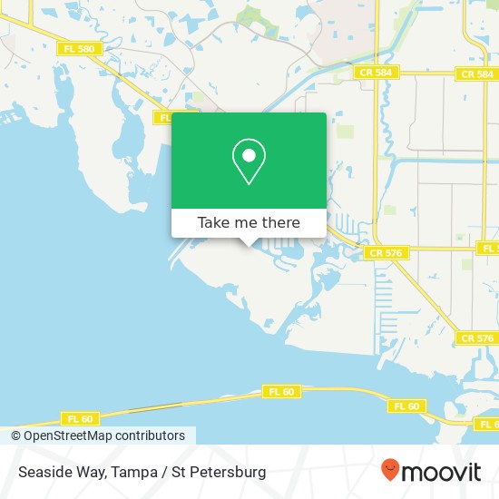 Seaside Way map