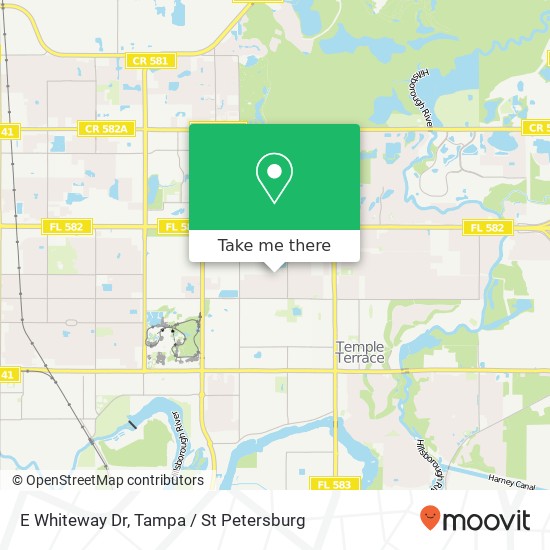 Mapa de E Whiteway Dr