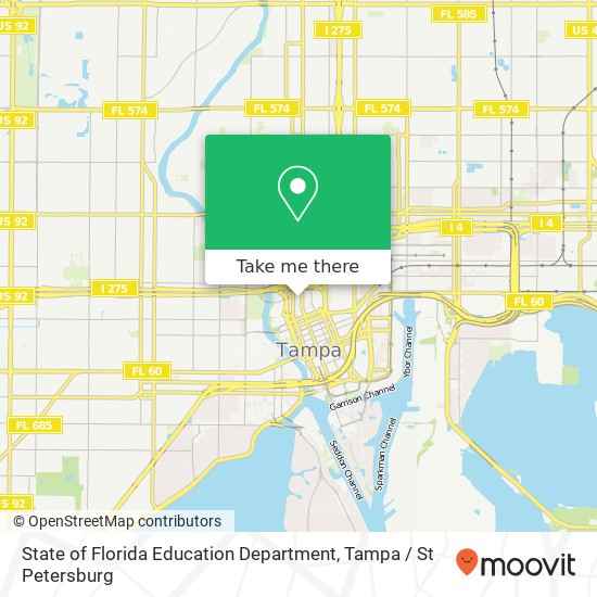 Mapa de State of Florida Education Department