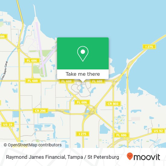 Mapa de Raymond James Financial