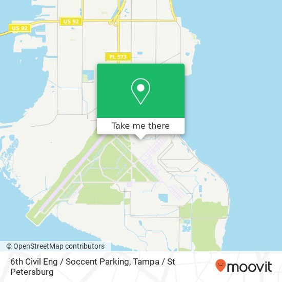 6th Civil Eng / Soccent Parking map