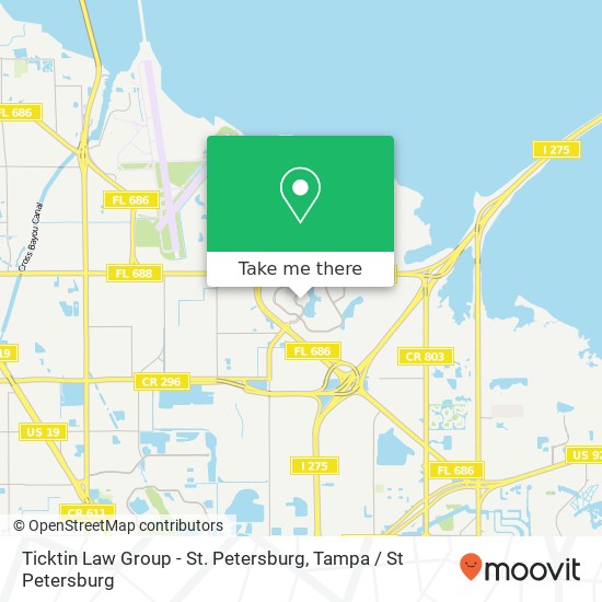 Ticktin Law Group - St. Petersburg map