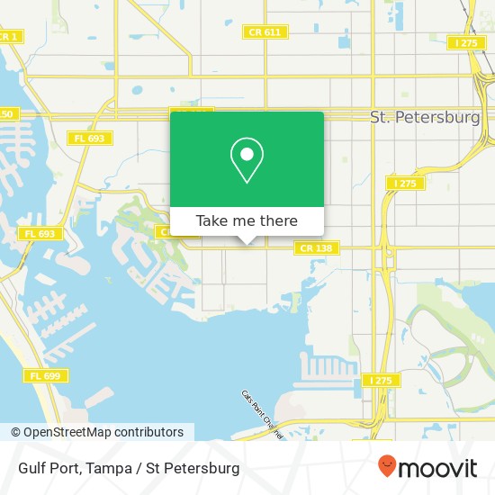 Gulf Port map