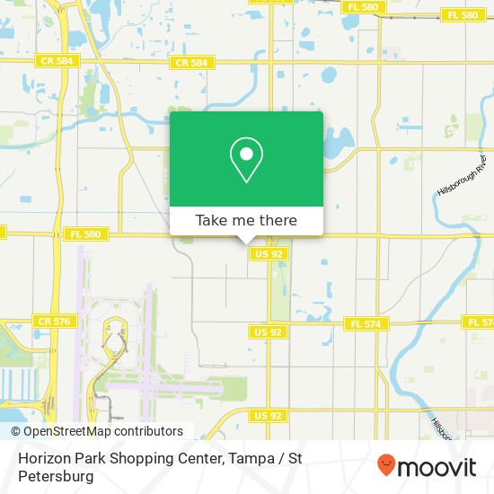 Mapa de Horizon Park Shopping Center