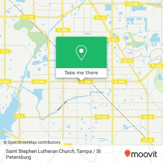 Saint Stephen Lutheran Church map