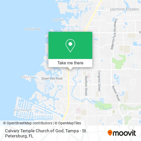 Calvary Temple Church of God map