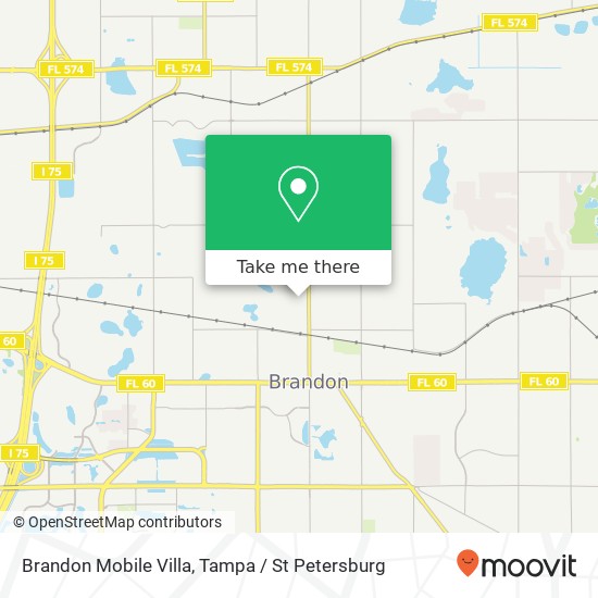 Brandon Mobile Villa map