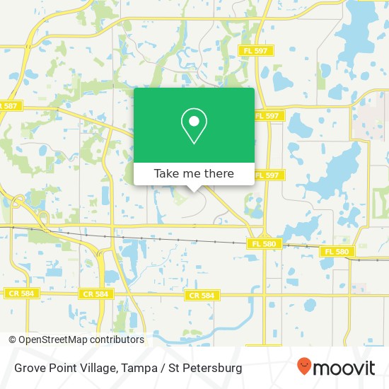 Mapa de Grove Point Village