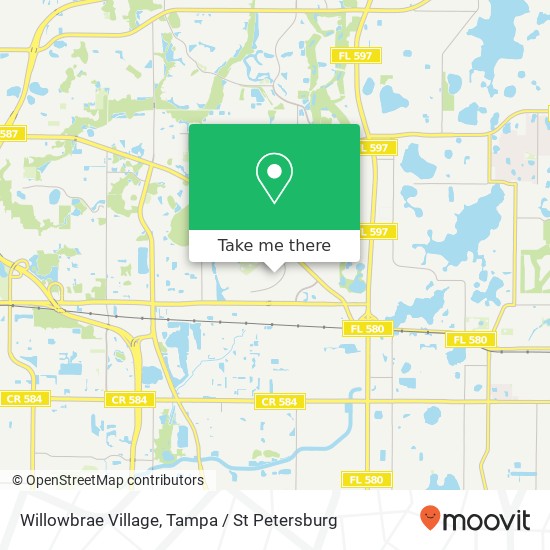 Mapa de Willowbrae Village