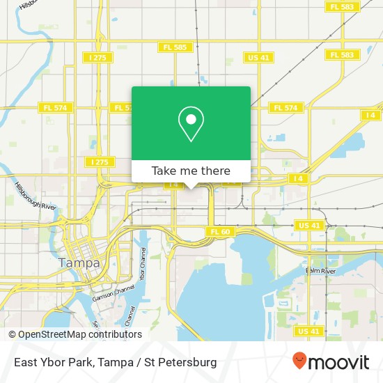 Mapa de East Ybor Park