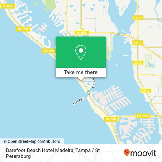 Barefoot Beach Hotel Madeira map