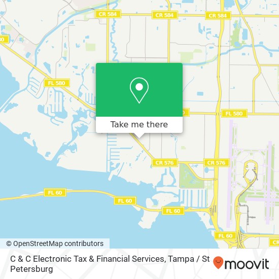 Mapa de C & C Electronic Tax & Financial Services