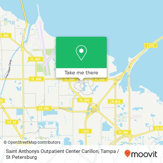 Saint Anthonys Outpatient Center Carillon map