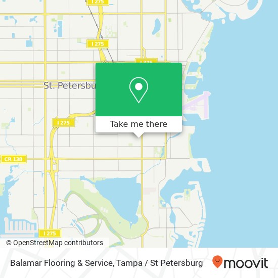 Balamar Flooring & Service map