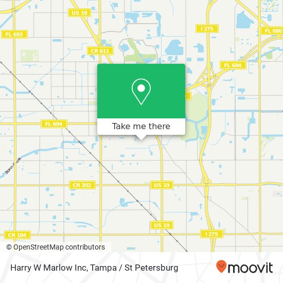 Mapa de Harry W Marlow Inc