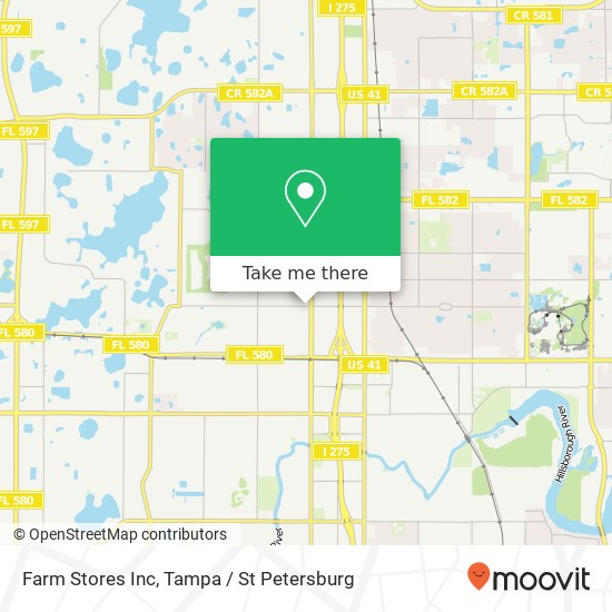 Farm Stores Inc map