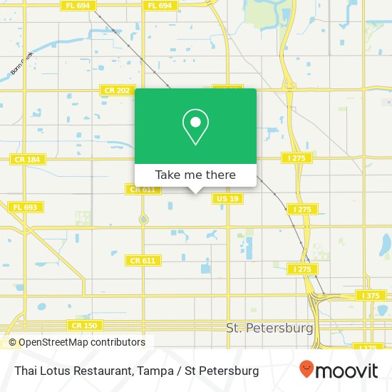 Mapa de Thai Lotus Restaurant