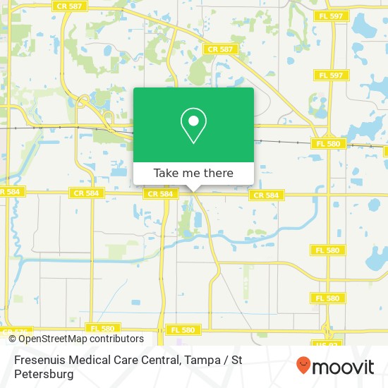 Fresenuis Medical Care Central map