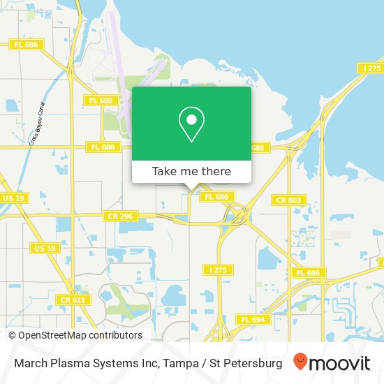 Mapa de March Plasma Systems Inc