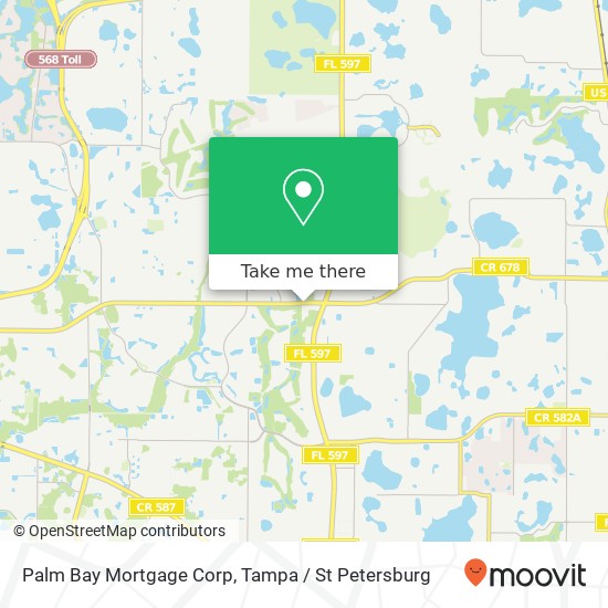 Palm Bay Mortgage Corp map