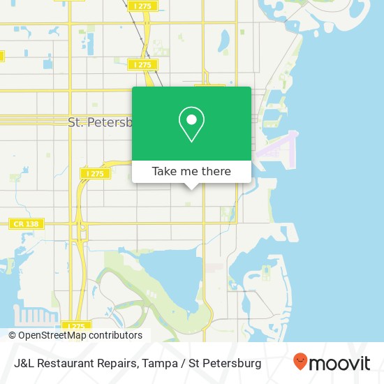 J&L Restaurant Repairs map