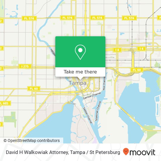 Mapa de David H Walkowiak Attorney