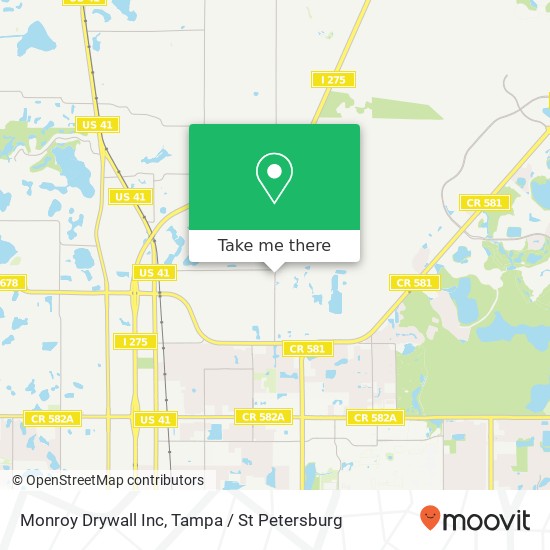 Monroy Drywall Inc map