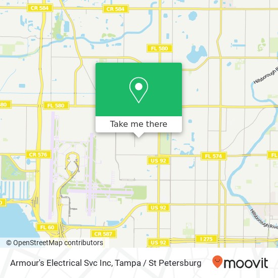 Armour's Electrical Svc Inc map