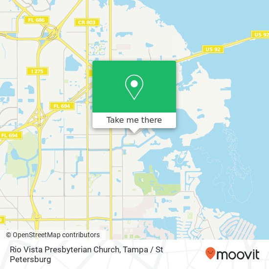 Mapa de Rio Vista Presbyterian Church