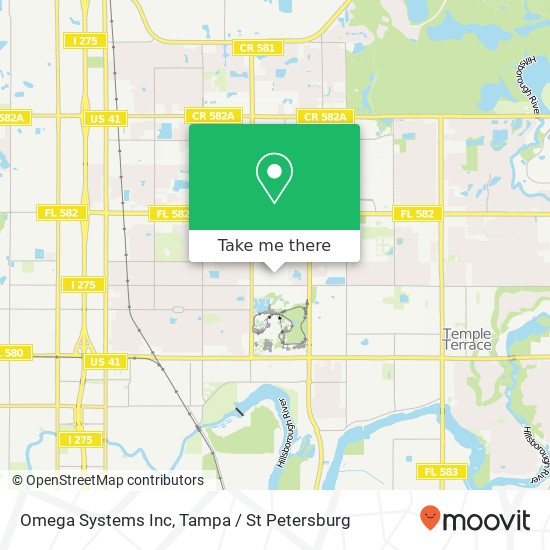 Omega Systems Inc map