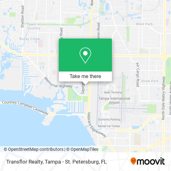 Transflor Realty map