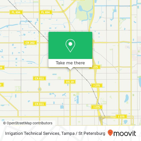 Irrigation Technical Services map