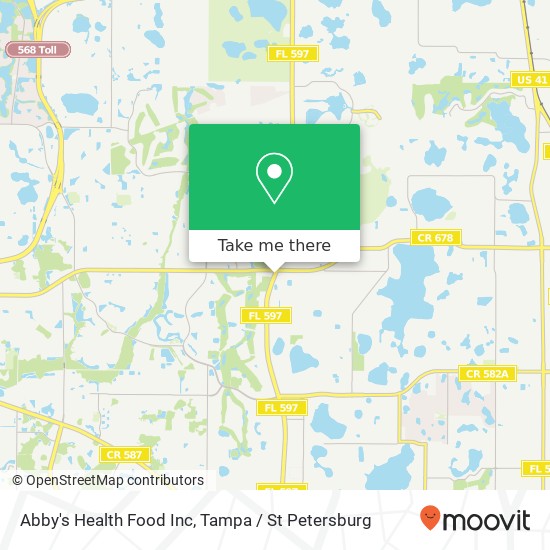 Mapa de Abby's Health Food Inc