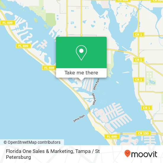 Mapa de Florida One Sales & Marketing