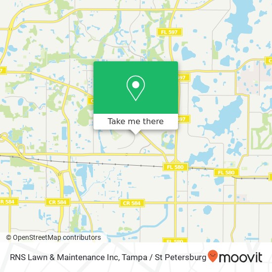 RNS Lawn & Maintenance Inc map